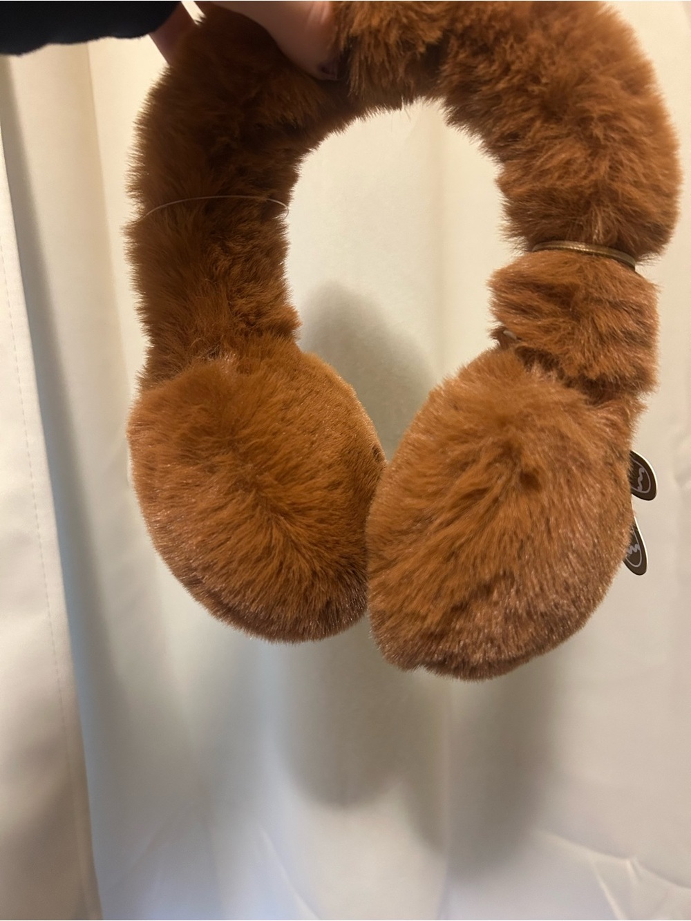 Ear Muffs - Brown Faux Fur